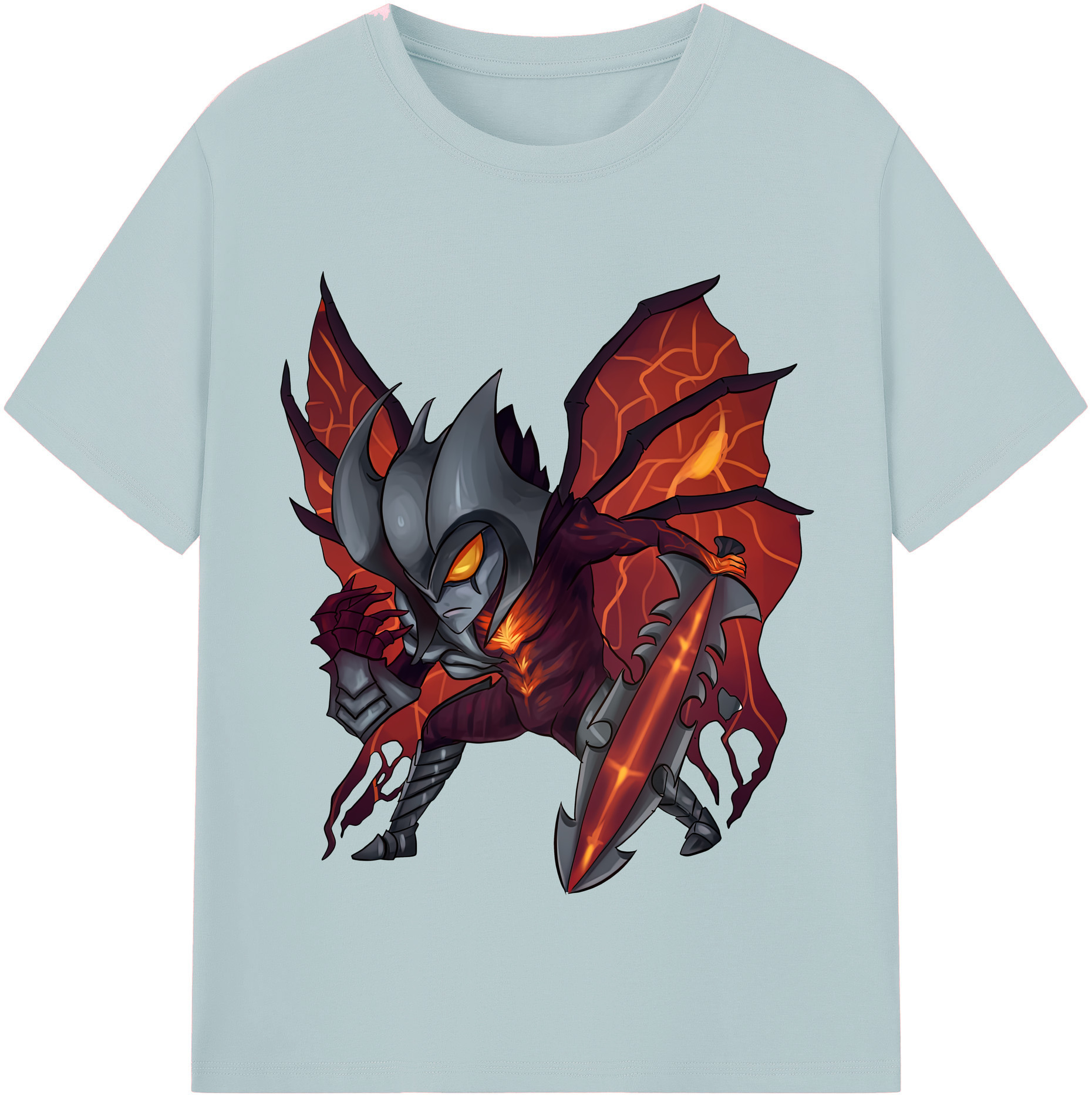 リーグ・オブ・レジェンド League of Legends LOL 綿100％半袖Tシャツ（フロントプリント）